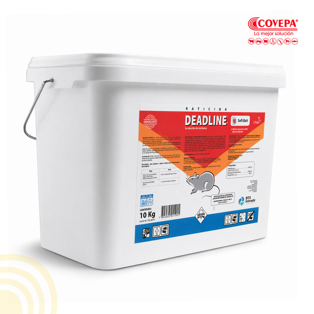 Raticida Deadline Soft-Bait 10kg BTS