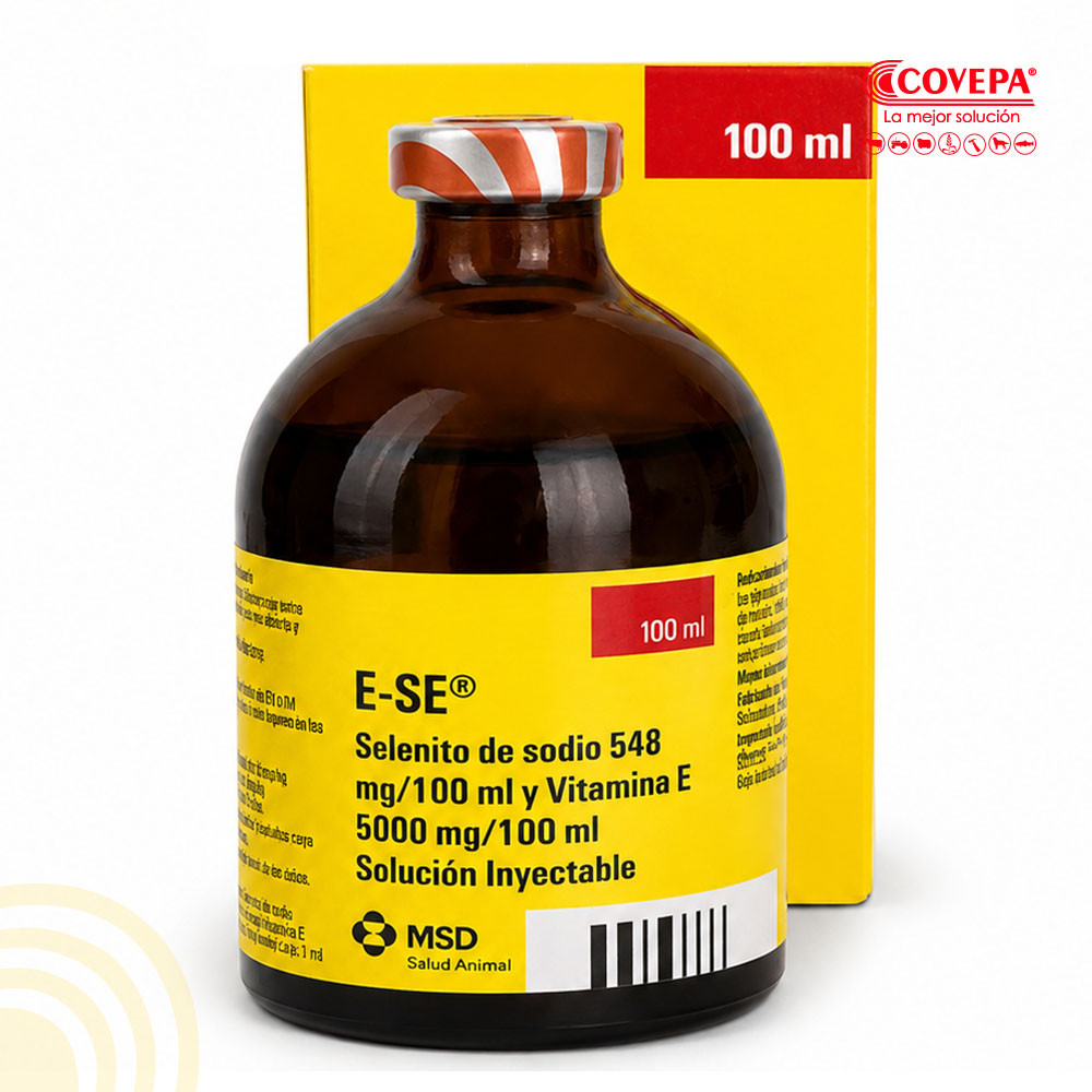 Vitamina E-Se MSD Inyectable 100ml