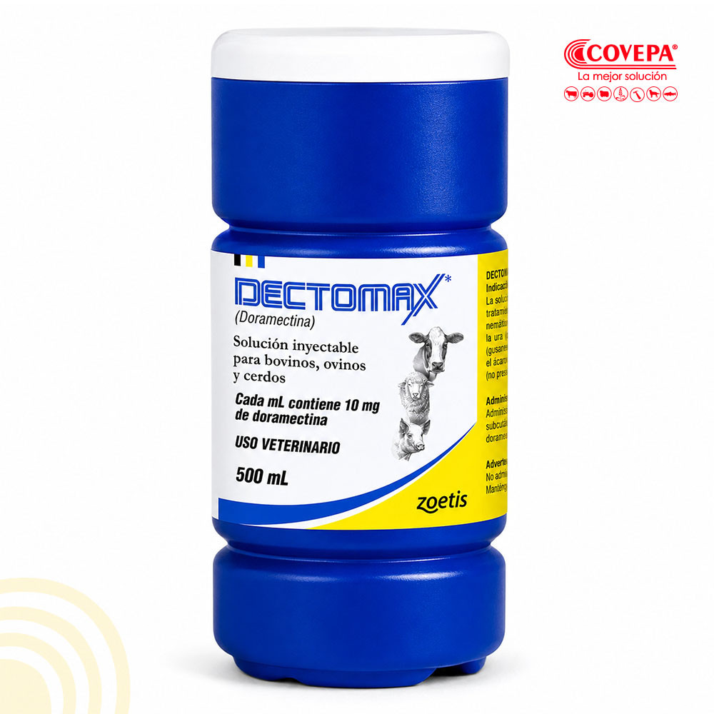 Antiparasitario Dectomax 500ml Inyectable (Doramectina 1%)