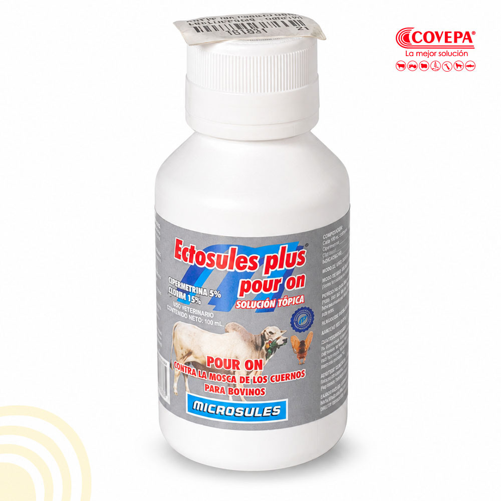 Antiparasitario Ectosule Plus Pour-On 100 ml
