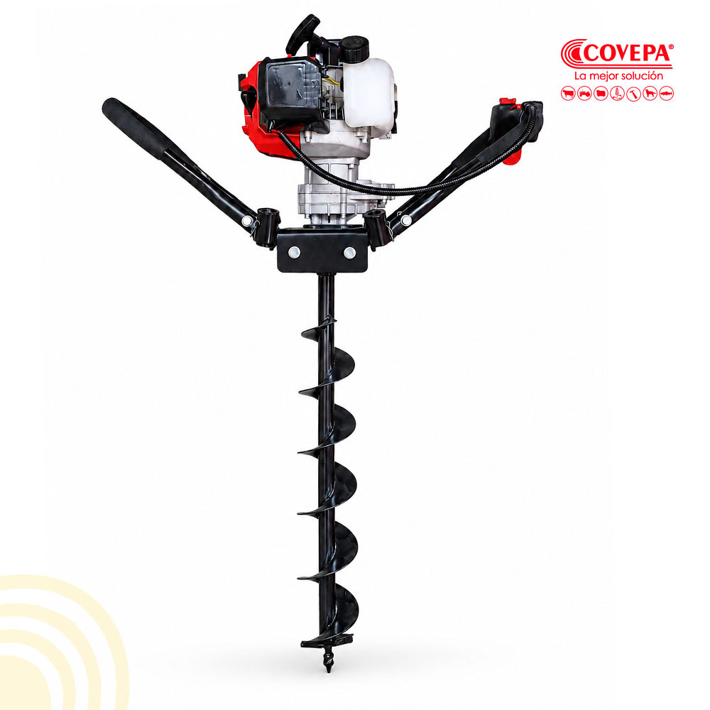 Ahoyador a Gasolina Grepo AG52J 51,7cc con Brocas 10/15/20 cm