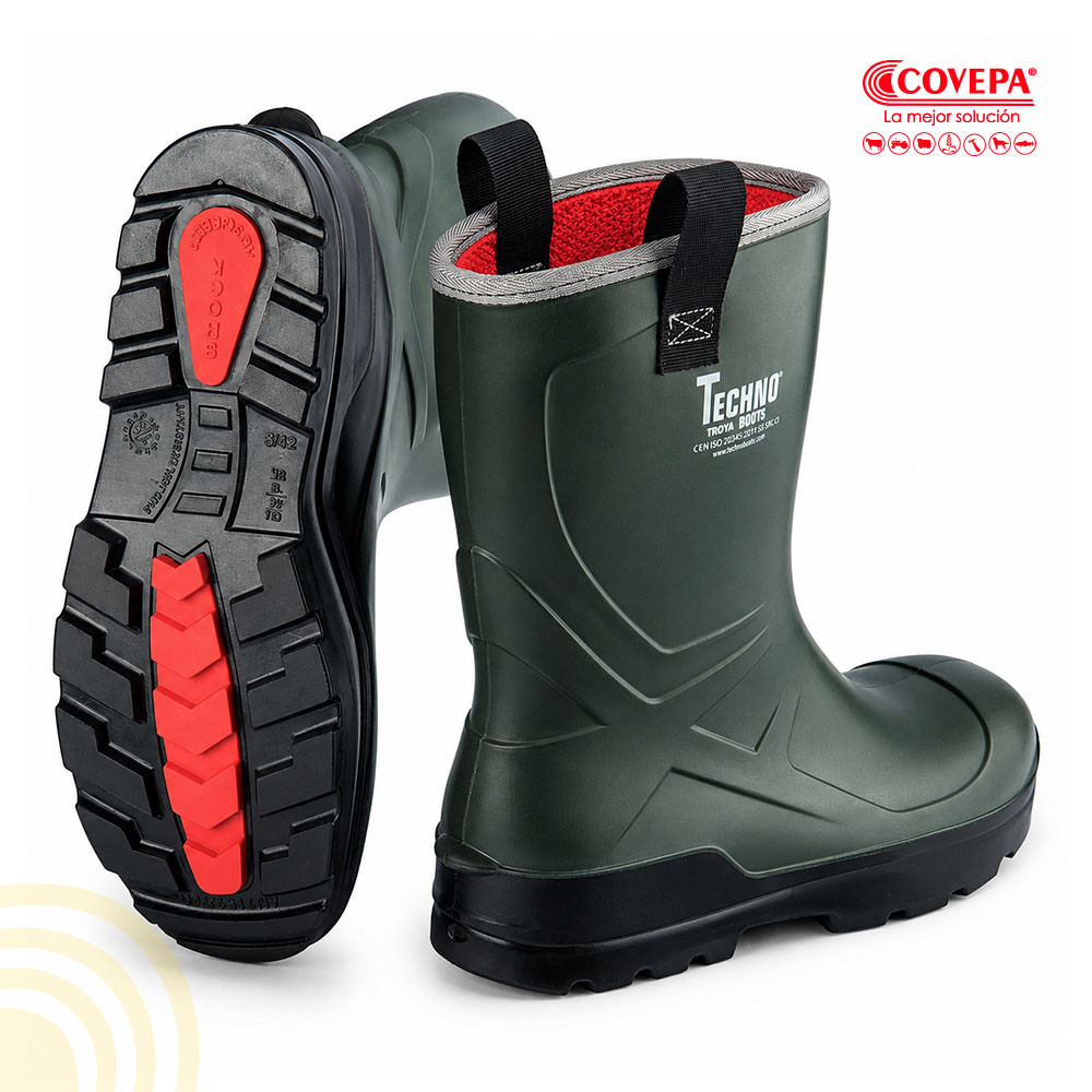 Bota PU Rigger N37 con Punta (S5) Techno
