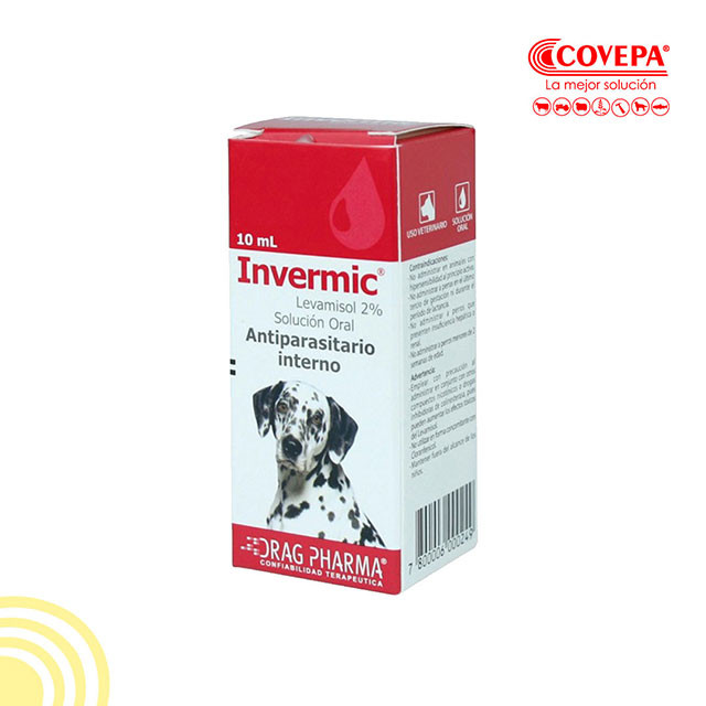Antiparasitario Invermic Gotas Perro 10 ml