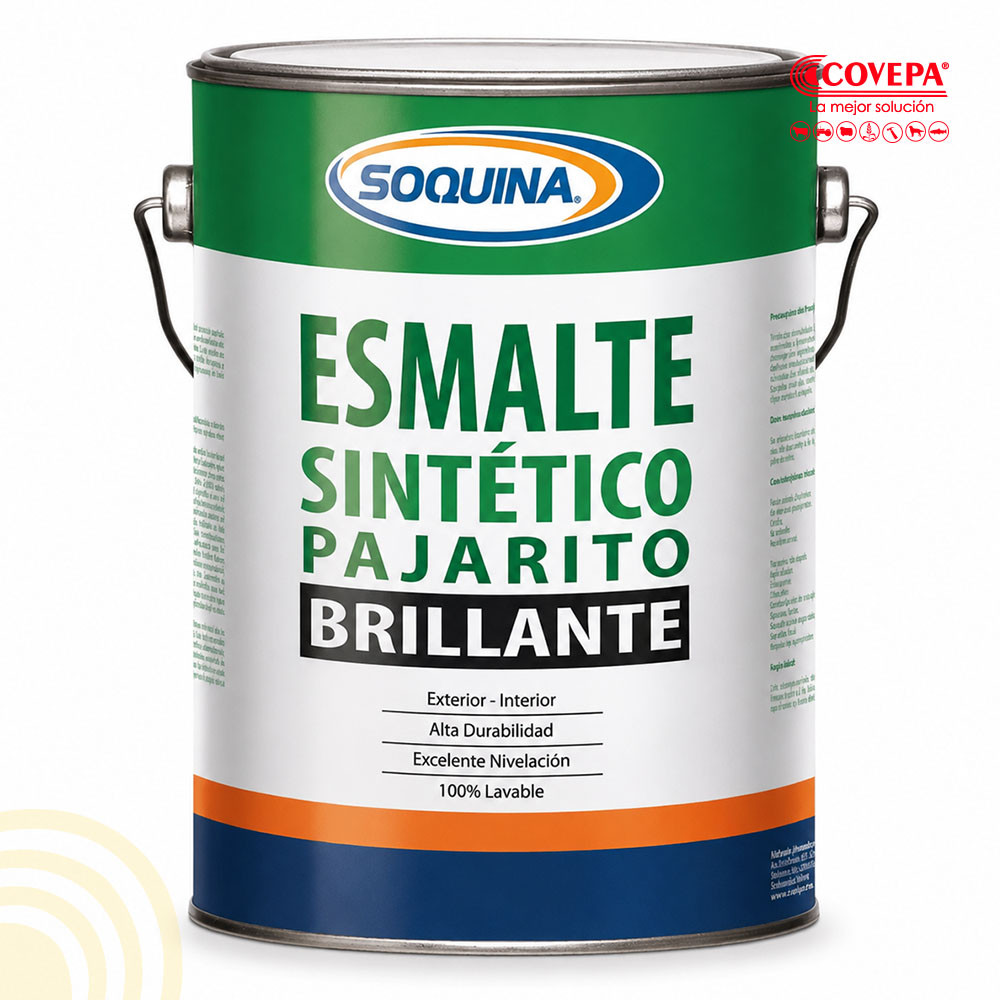 Esmalte Sintético Pajarito 1gl Gris Perla