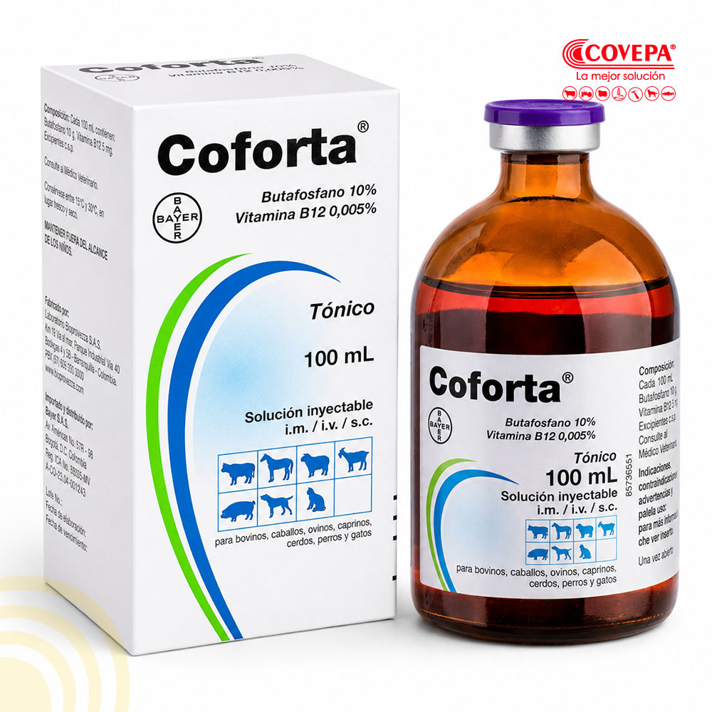 Suplemento Metabólico Coforta Inyectable 100ml