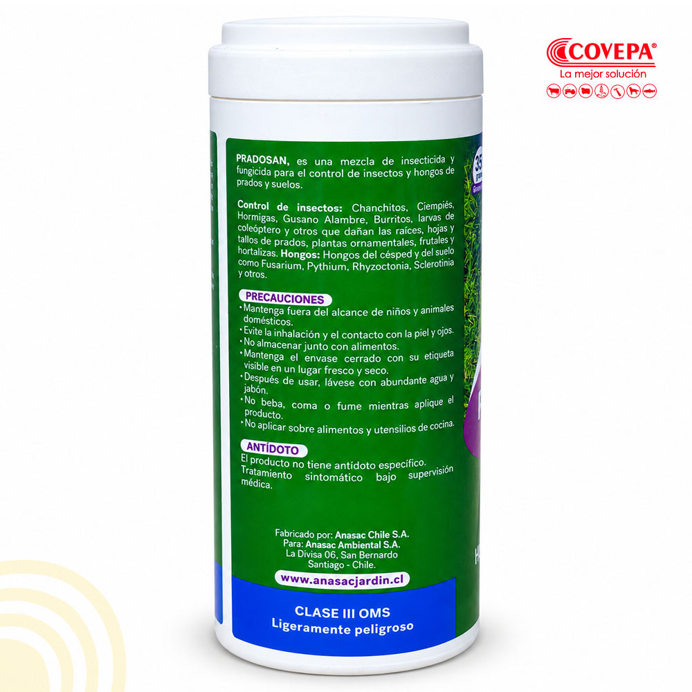 Insecticida y Fungicida para Prados Pradosan Anasac 350 g