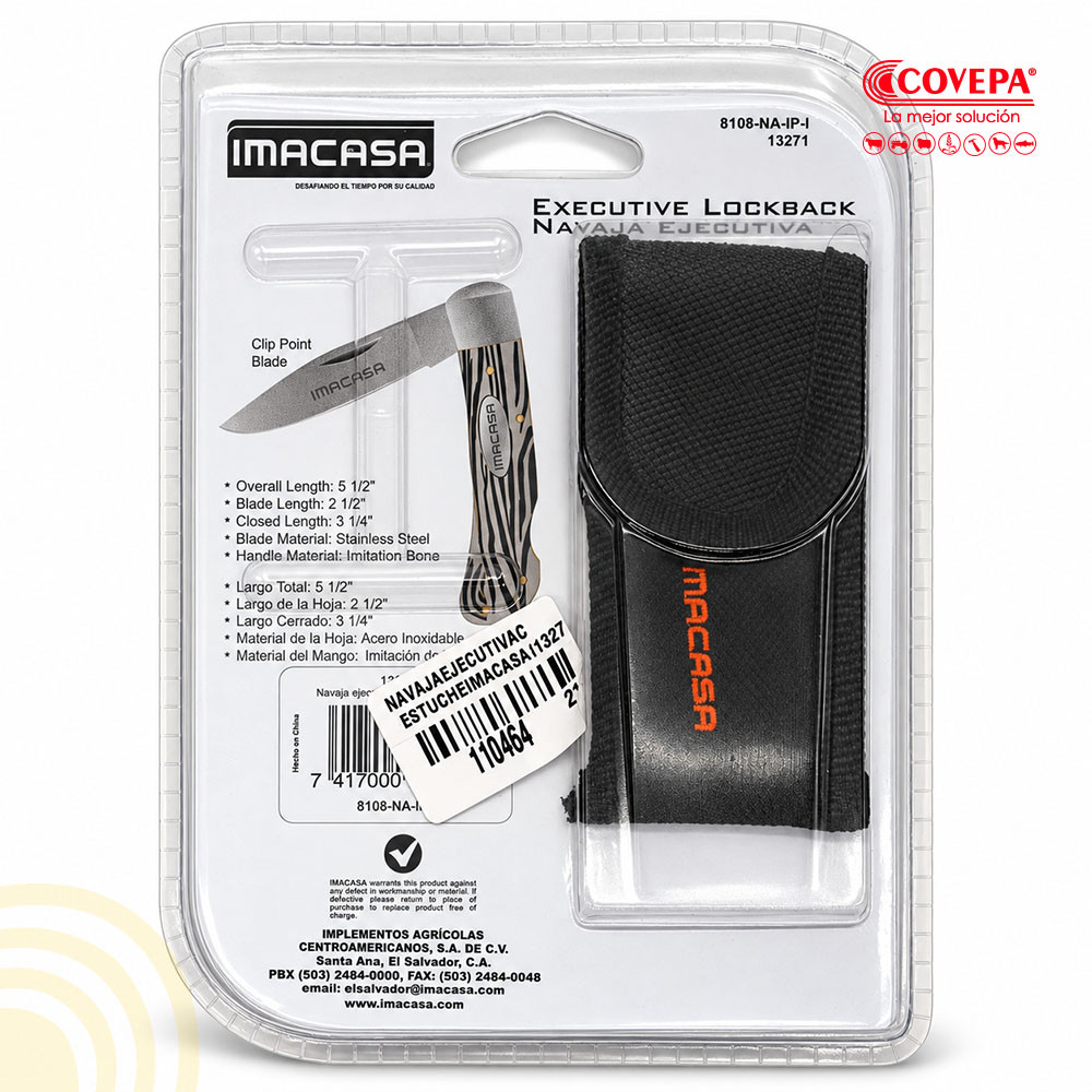 Navaja Ejecutiva con Funda Imacasa