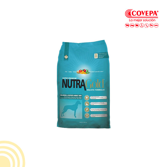 ALIMENTO PERRO NUTRA GOLD SALMON 15 KG