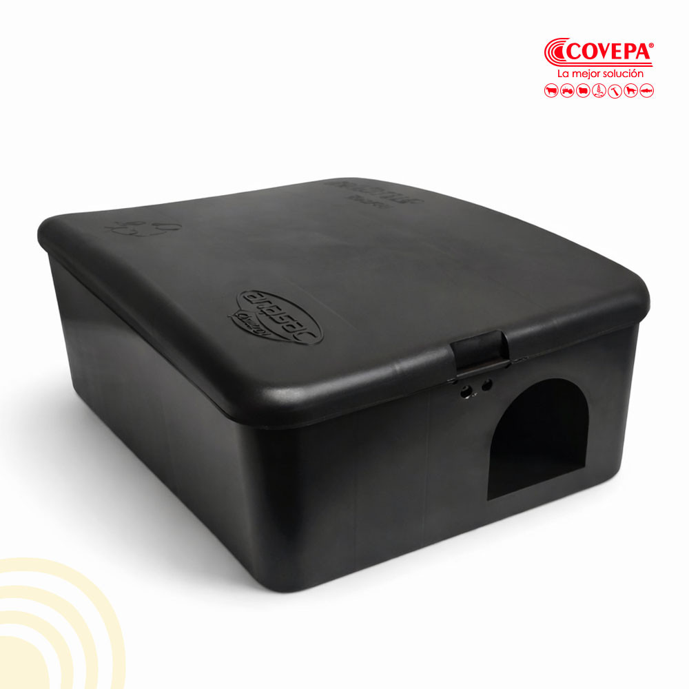 Caja Cebadera Chica para Roedores Anasac