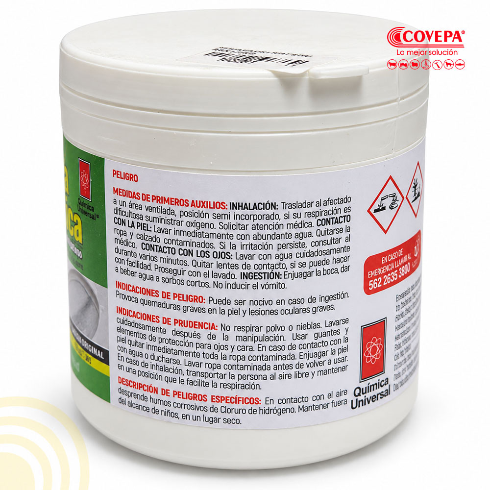 Soda Cáustica en Perlas Multiuso 500g