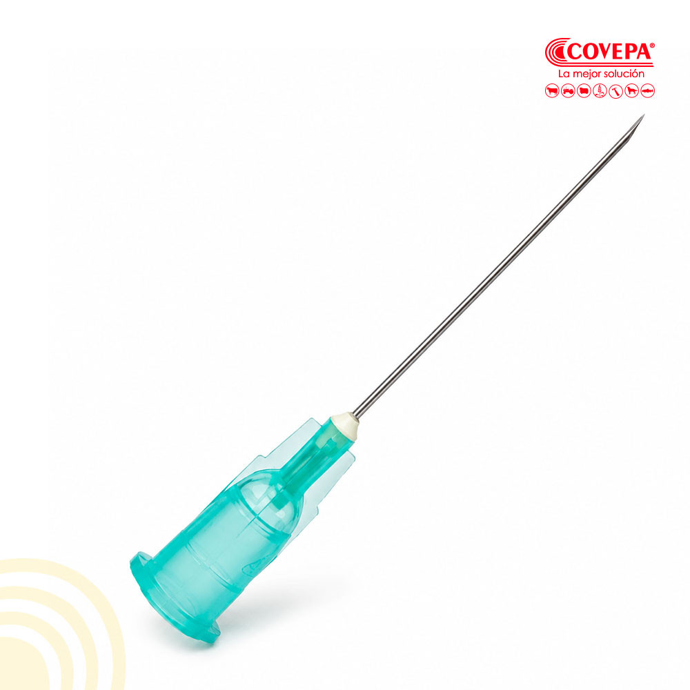 Aguja Hipodermica Desechable 18G x 1-1/2"