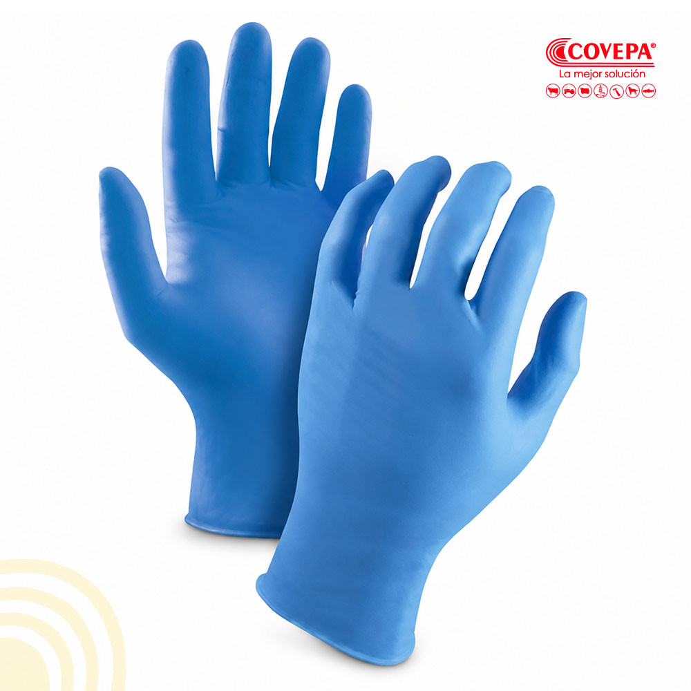 Guante Quirúrgico Nitrilo Azul Talla XL Caja 50 Pares