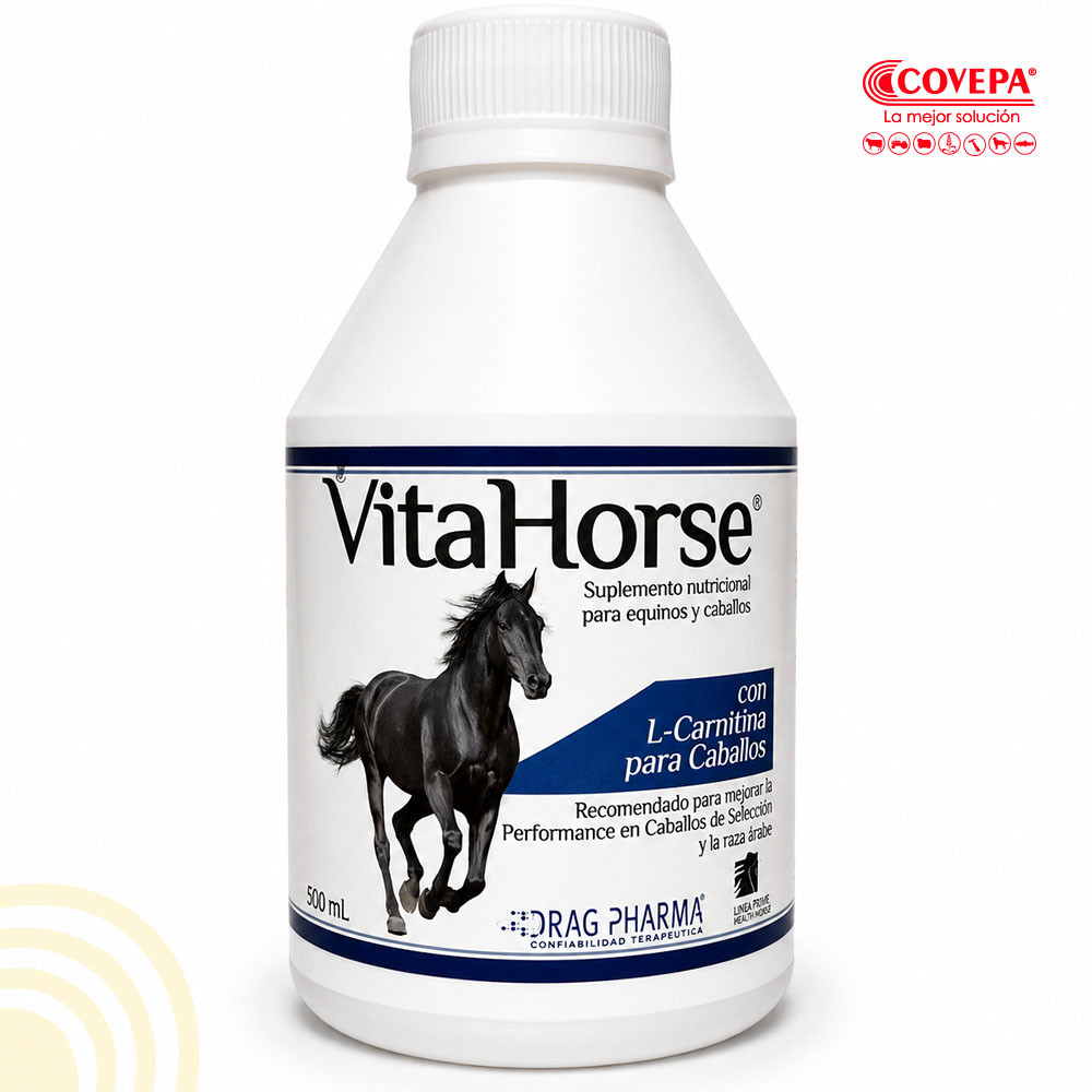 Vitahorse Biopotenciador con Carnitina para Caballos 500cc