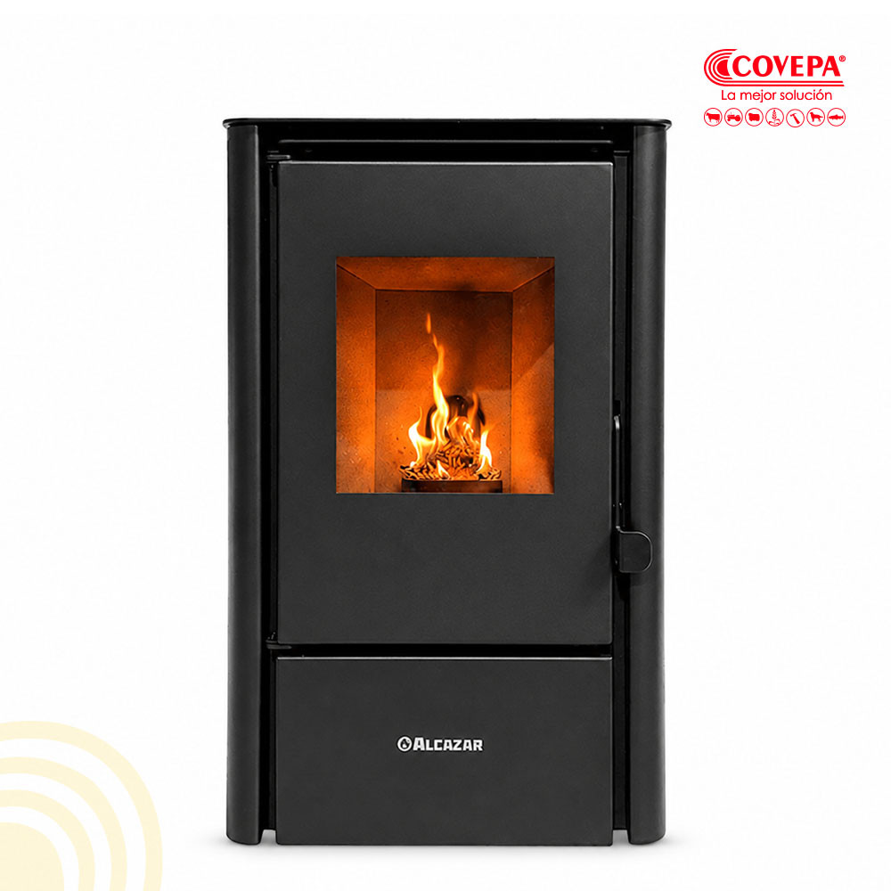 Estufa Pellet Alcazar Yelcho 7,2kW 130m²