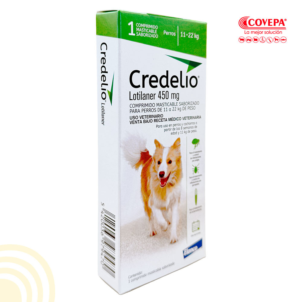 Antiparasitario para Perro Credelio 11 a 22 kg x 1 Comprimido