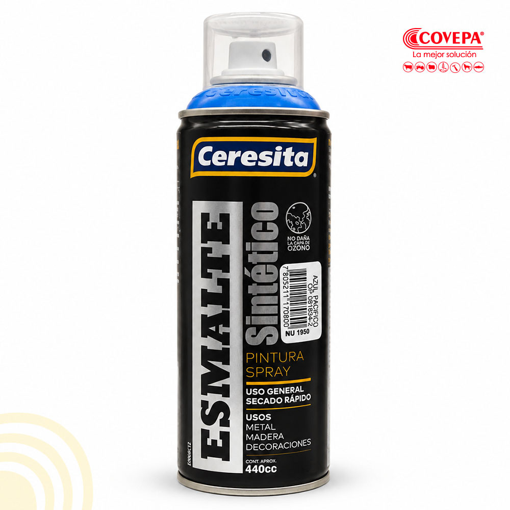 Esmalte en Spray Ceresita 485 cc Azul Pacífico