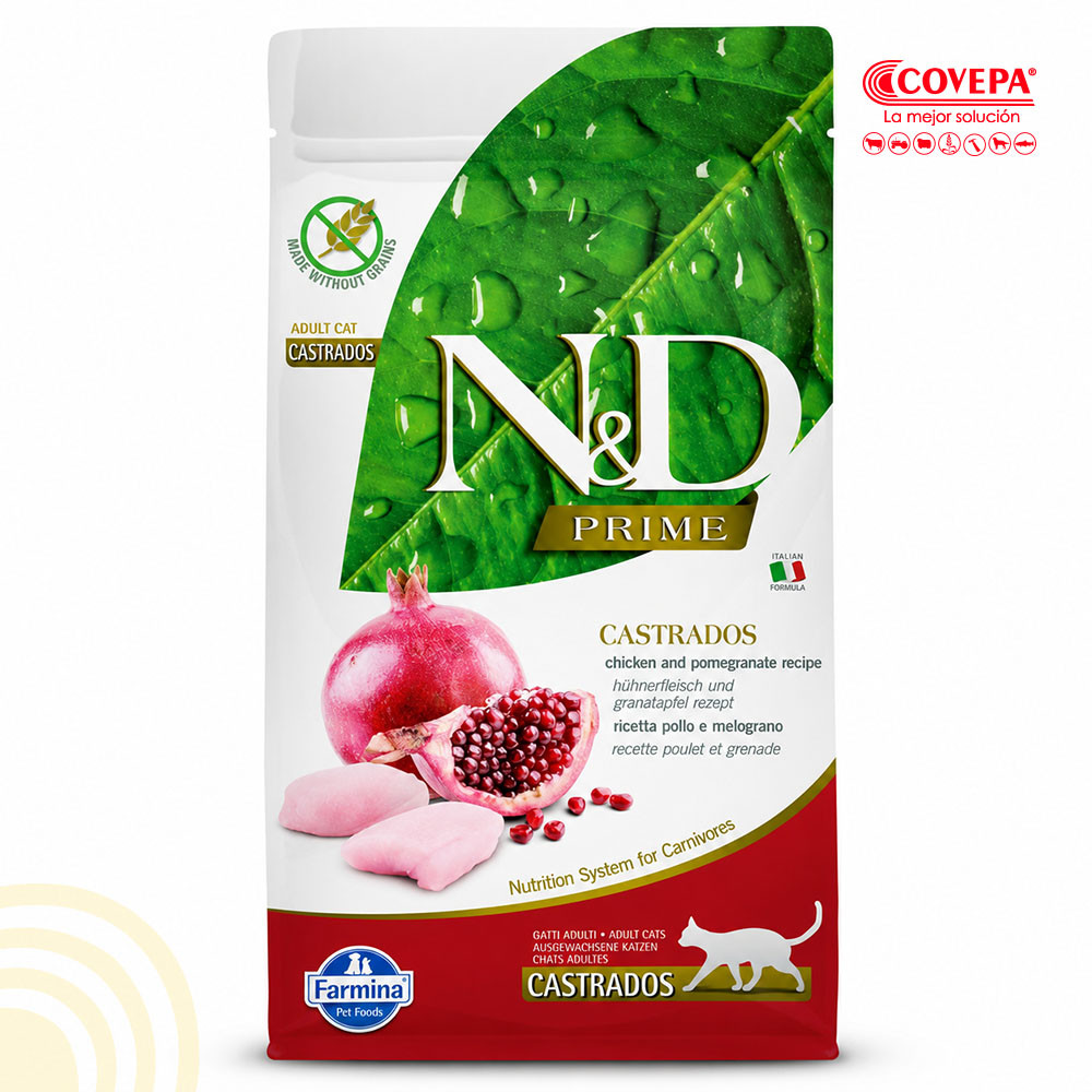 Alimento Gato N&D Castrado 1.5kg Pollo