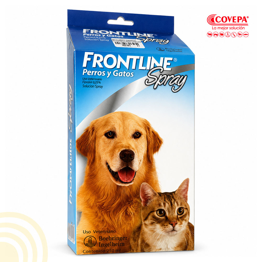Antiparasitario Frontline Spray Perro y Gato 250 ml