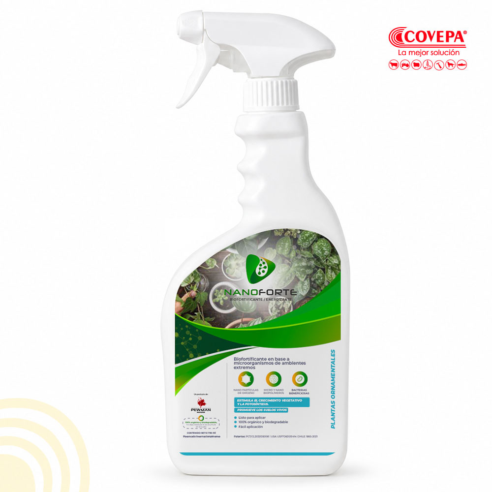 Bioestimulante Plantas Ornamentales 750ml Nanoforte