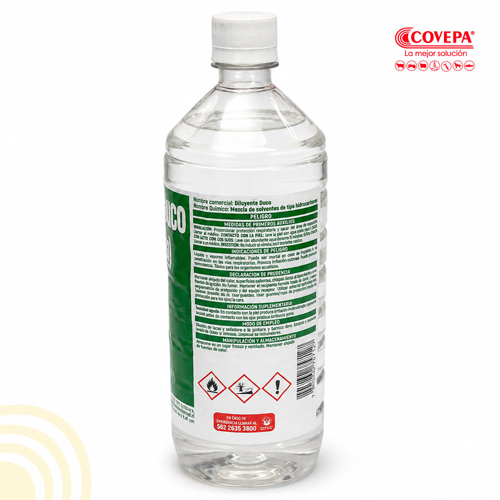 Diluyente Duco Piroxilina 1 Litro