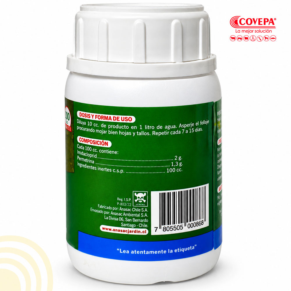 Insecticida para Mosquita Blanca Green Line Anasac 100cc