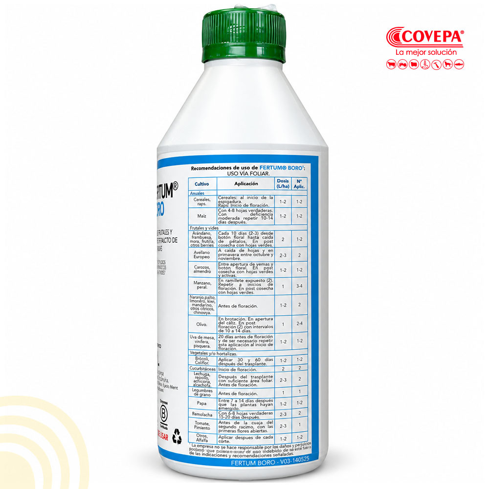 Bioestimulante Fertum Boro 1 L