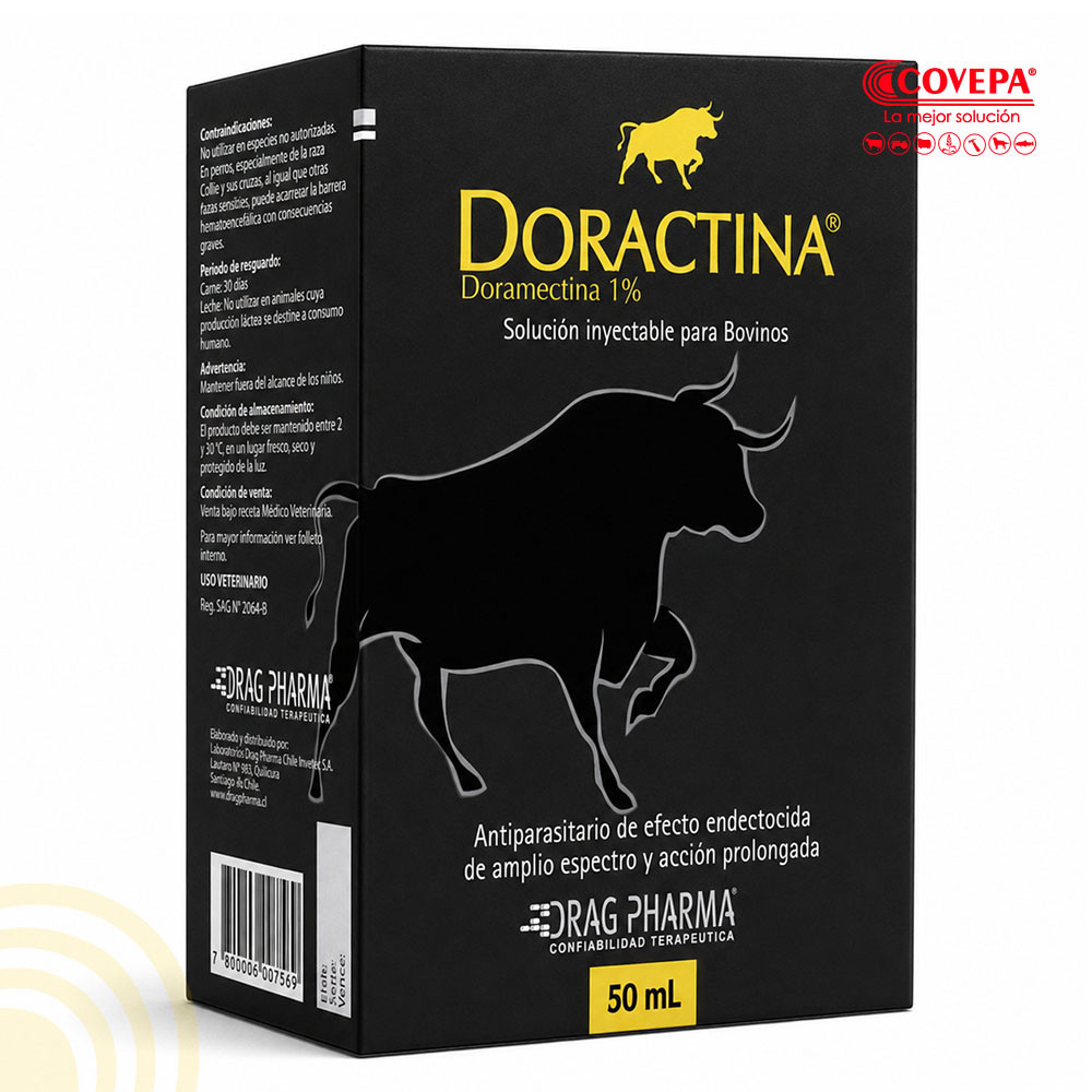 Antiparasitario Doractina Inyectable 50 ml