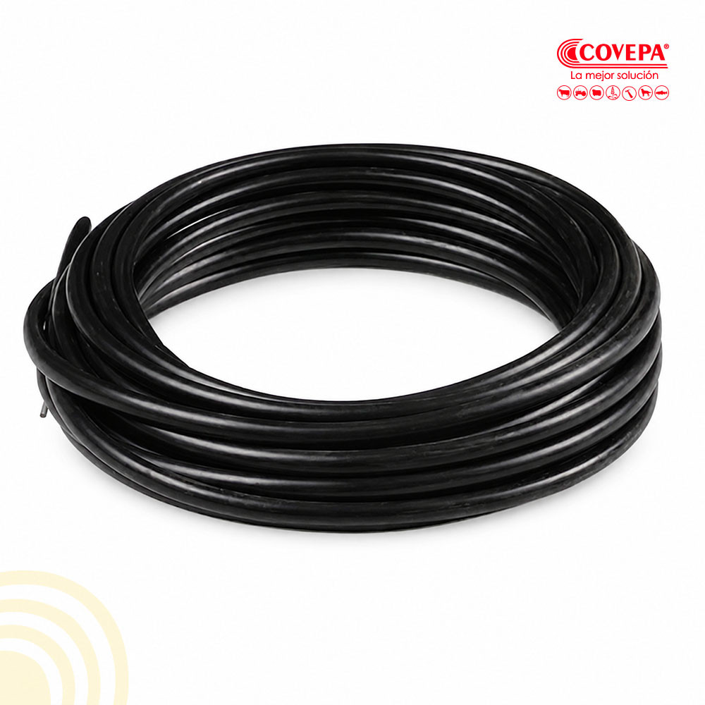Cañería HDPE Negra PN4 1" Rollo 100 m