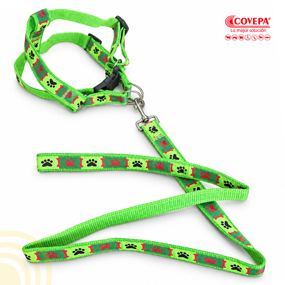 Arnés para Perro con Correa 25 mm