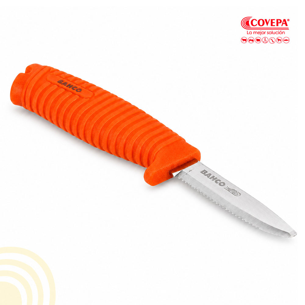 Cuchillo Rescate Flotante Fluorescente Bahco 1446-FLOAT