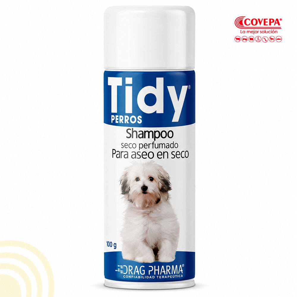 Shampoo Seco Perro 100g Tidy