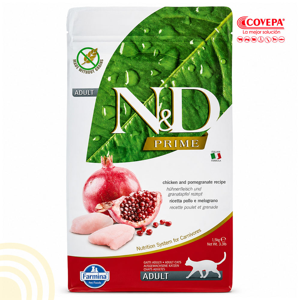 Alimento Gato N&D Adulto 1.5kg Pollo