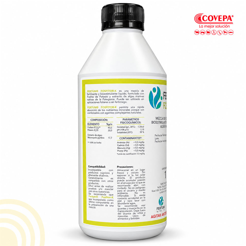 Bioestimulante Fertum Fosfito de Potasio 1 L