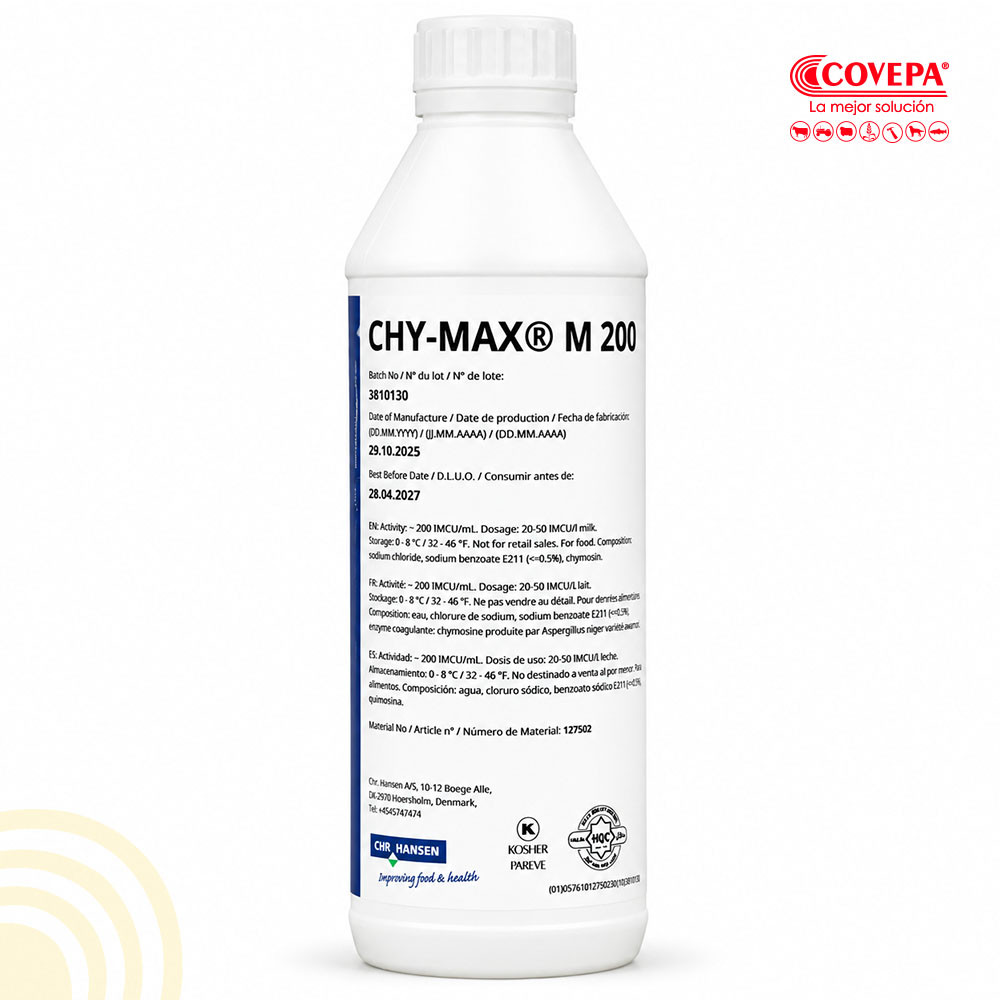 Cuajo Líquido CHY-MAX M200 1lt Queso