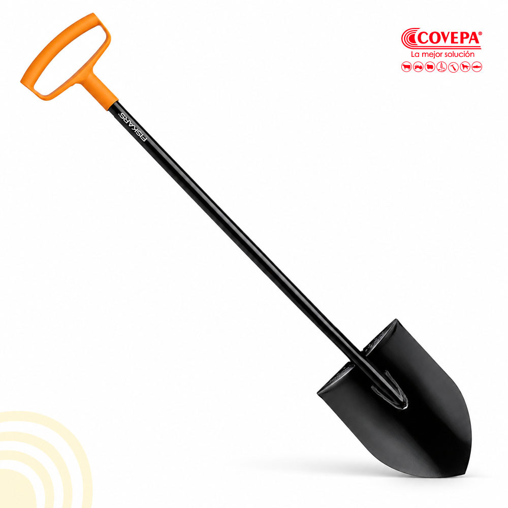 PALA CARRILANA 46" PUNTA HUEVO FISKARS